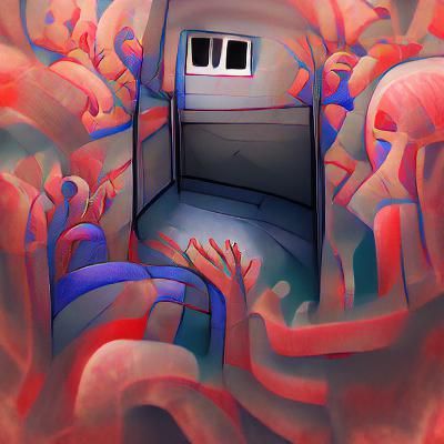 Claustrophobia: An AI Generated Interpretation