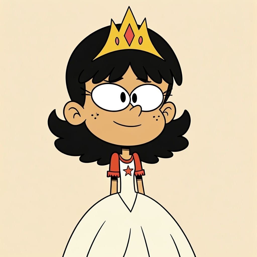 Imagine Stella Zhau from The Loud House as a beautiful princ...