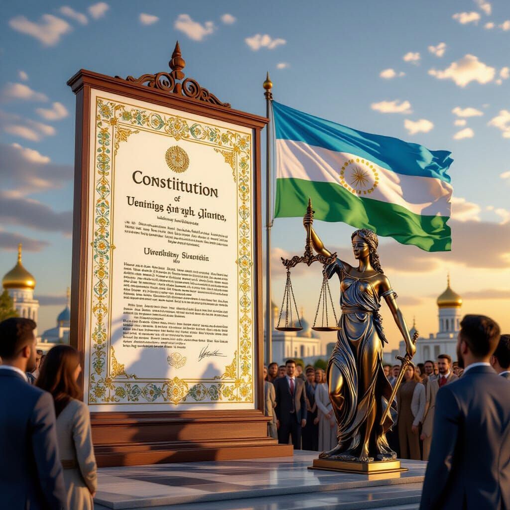 Uzbekistan Constitution: Justice, Unity, and National Pride