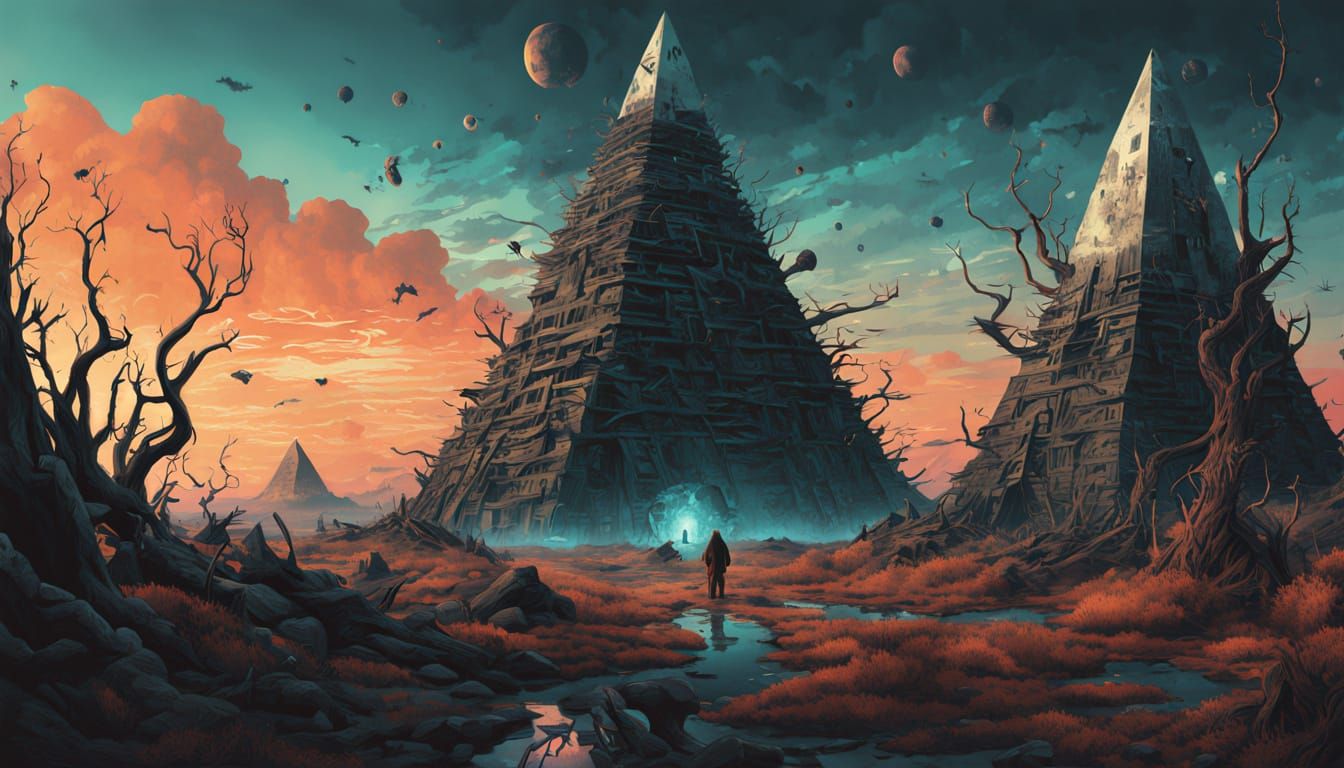 Mystical Shaman Unites Shattered Mirrors with Folkloric Crea...