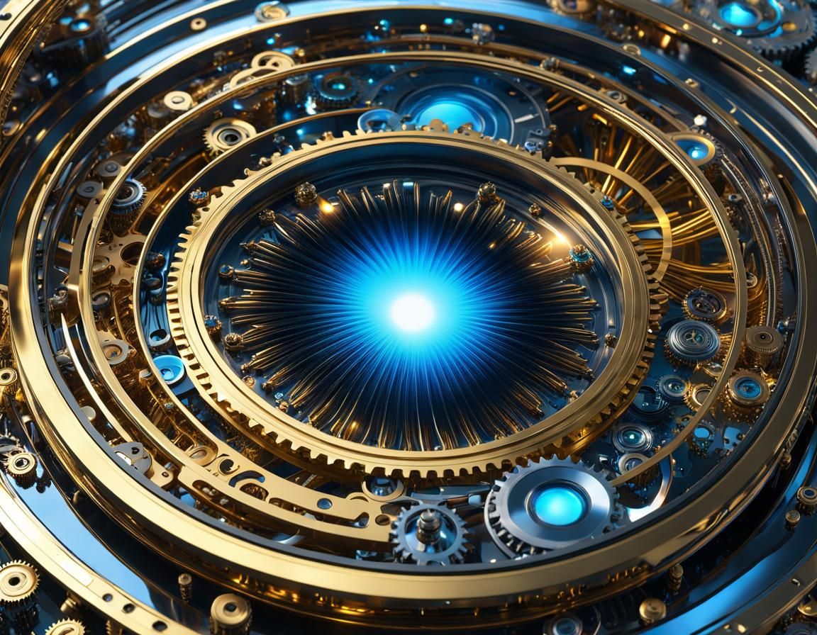 Mechanical Universe Reflected on Liquid Metal Sea