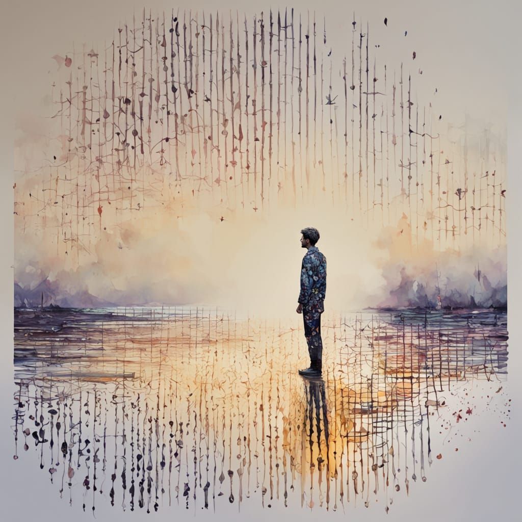 Tranquil dawn whispers elegance across a shimmering bay