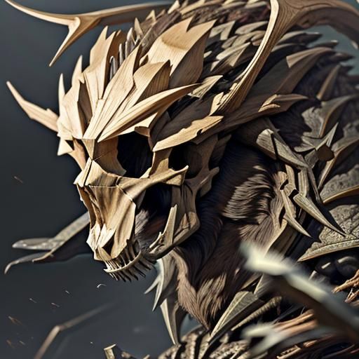 Detailed Coypu Skull Anatomy in 8k Resolution