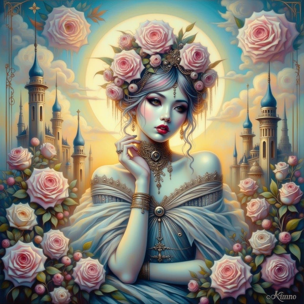 Ethereal Poet's Dream: Castles in the Clouds