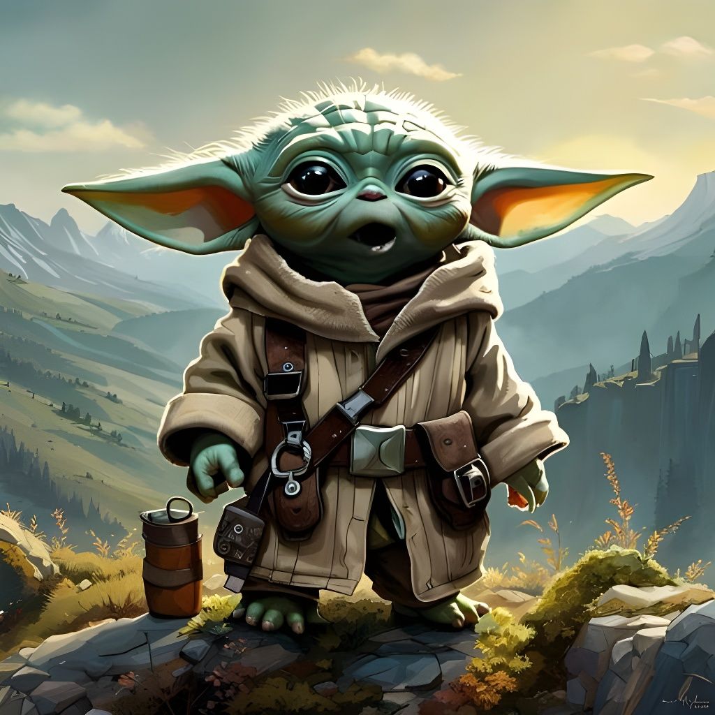 Abstract Open Mouth AI Image