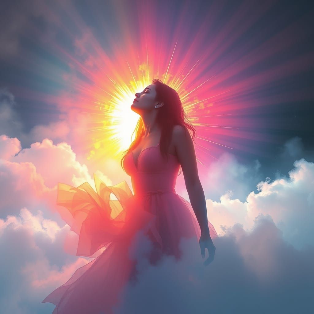 A Burst of Light in the Clouds