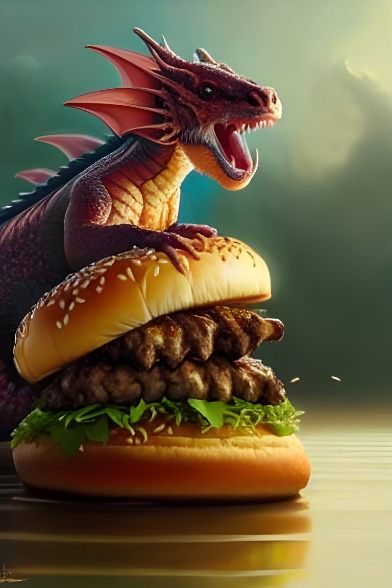 I AM THE BURGER KINGGG