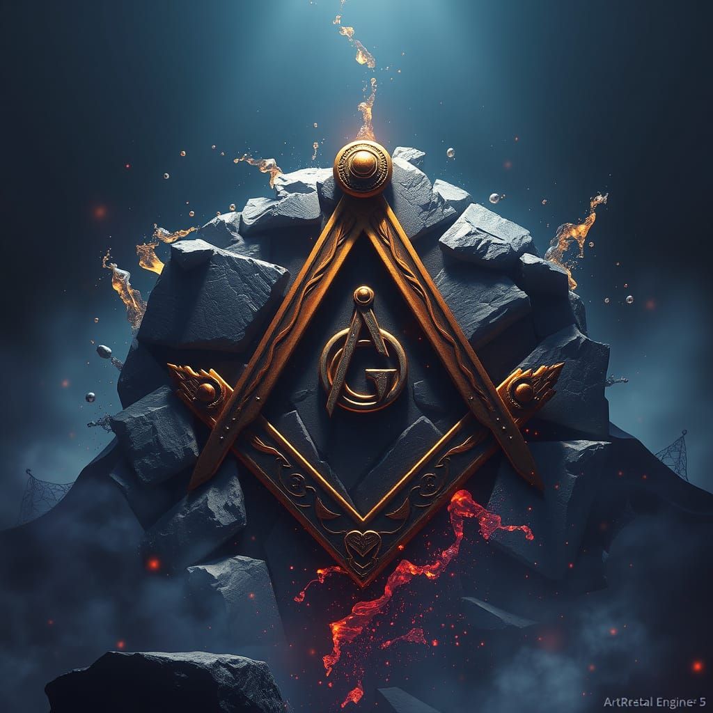 Masonic Legacy Lives On in Vibrant, Fantastical Landscapes