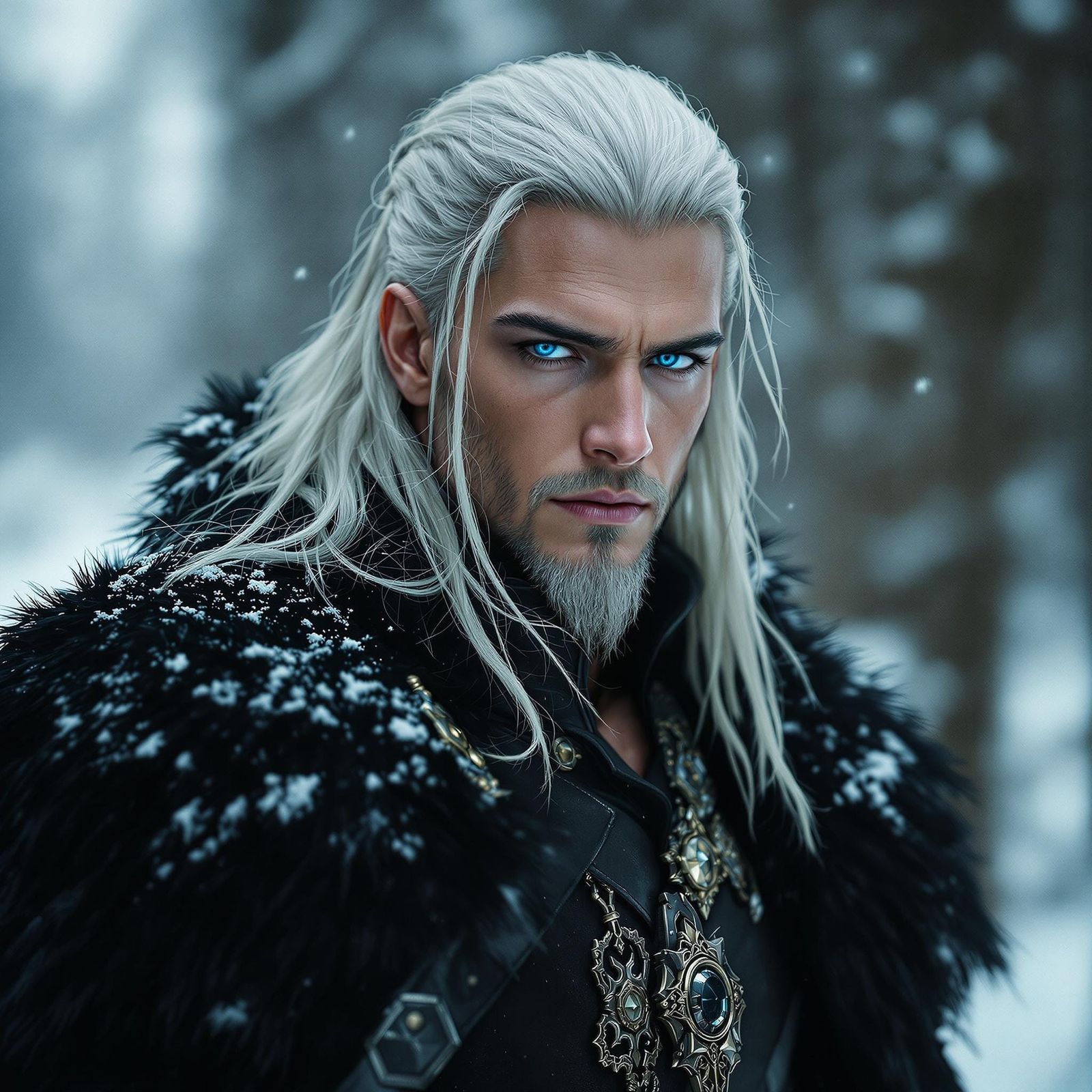 Epic Valyrian Noble in Winter's Grip