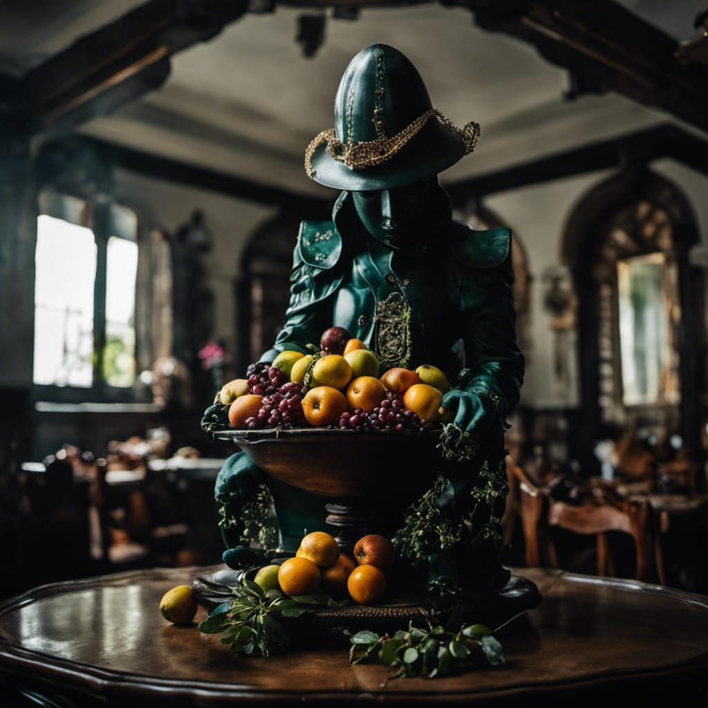 Victorian fruit bowl