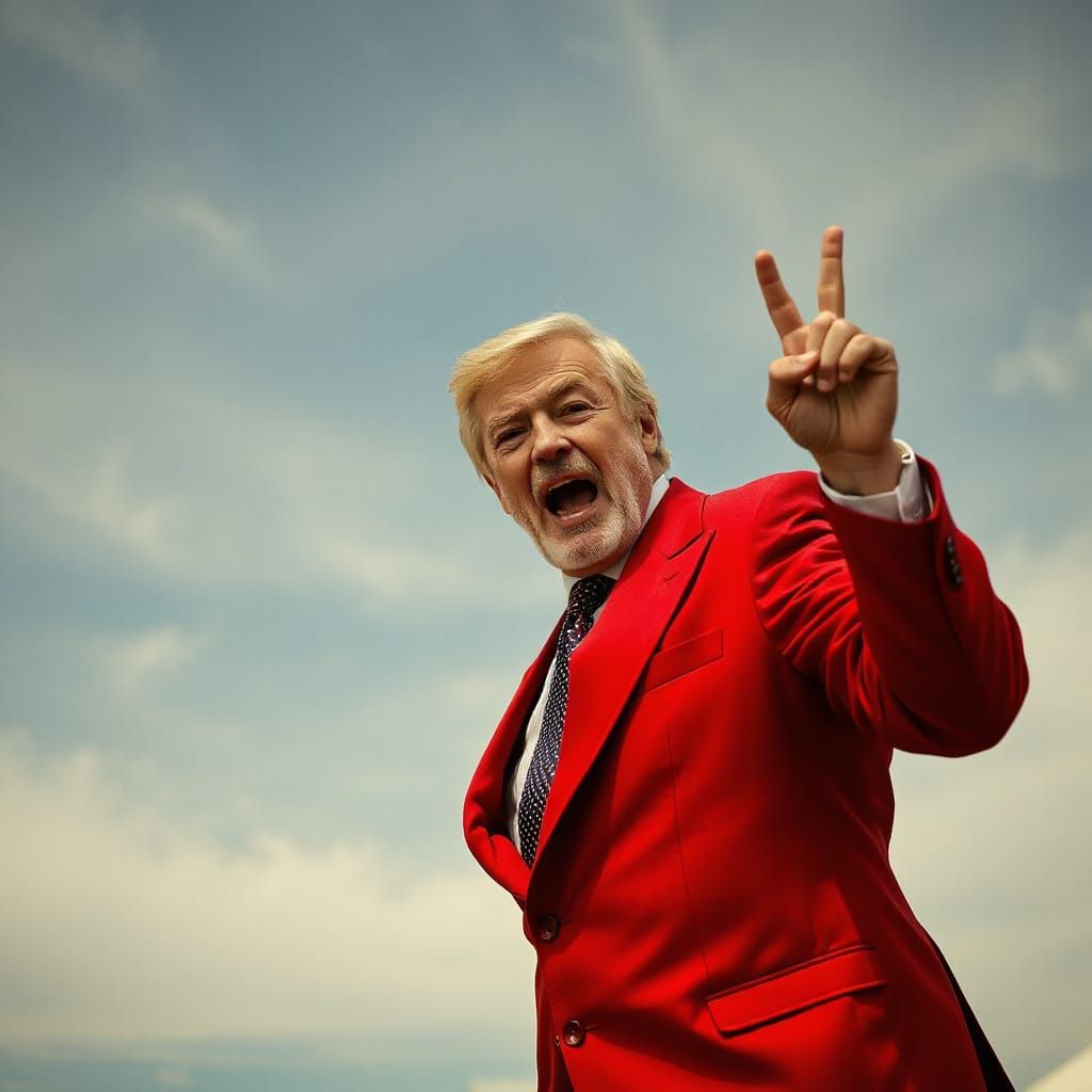 Eccentric Genius in a State of Frenzied Focus