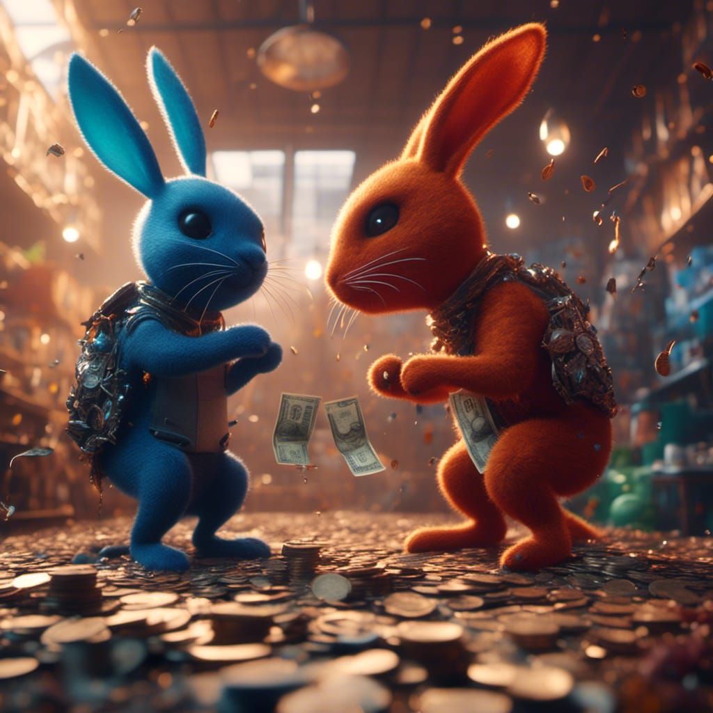 Pet Shop Boys Fight: Detailed Matte Painting