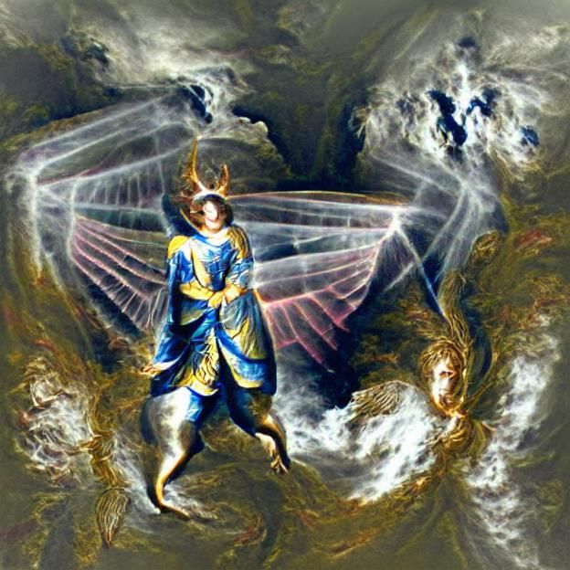 Archangel Uriel in Divine Representation