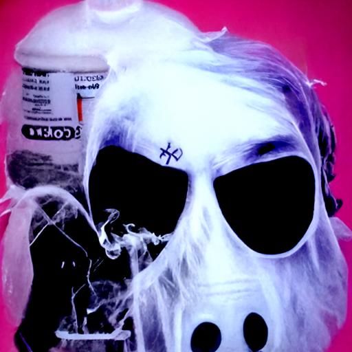 You got ghosts in your blood, you should do cocaine about it.