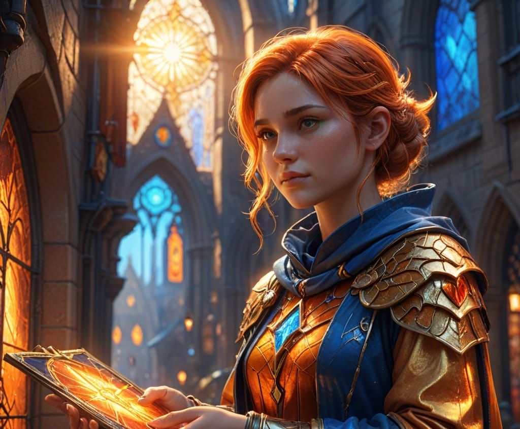 Fantastical Charity Concept Art in Deep Color