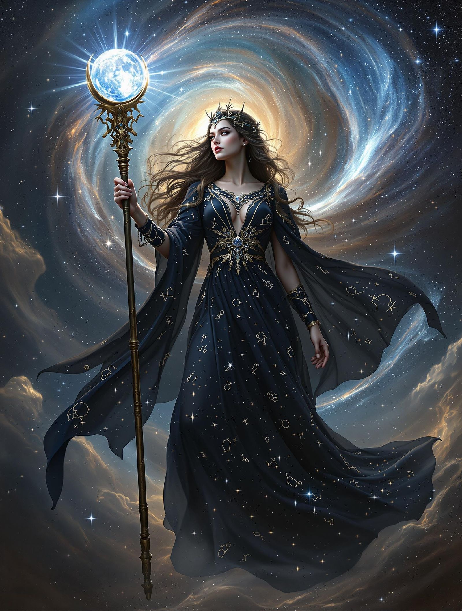 Goddess of space and time