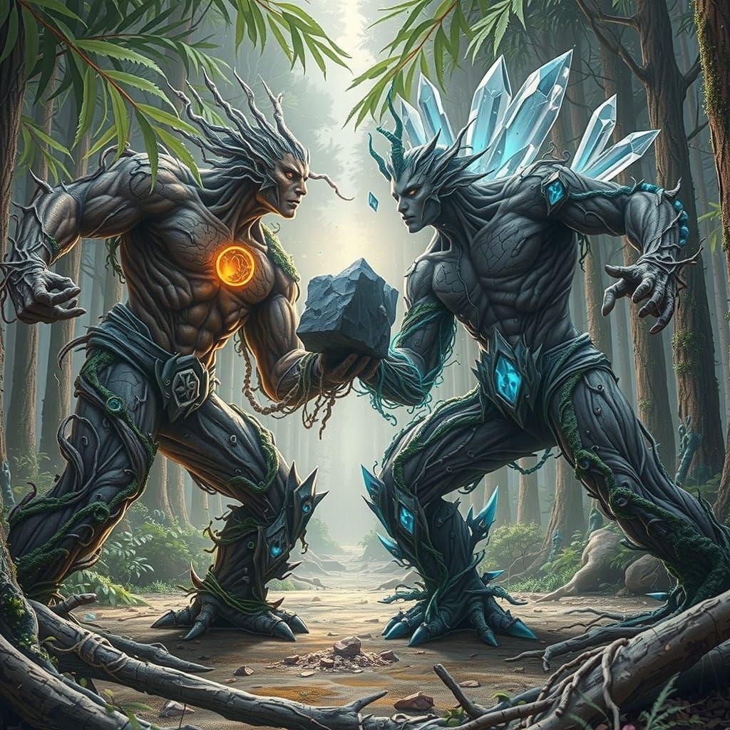 Elemental Beings Unite in Harmony