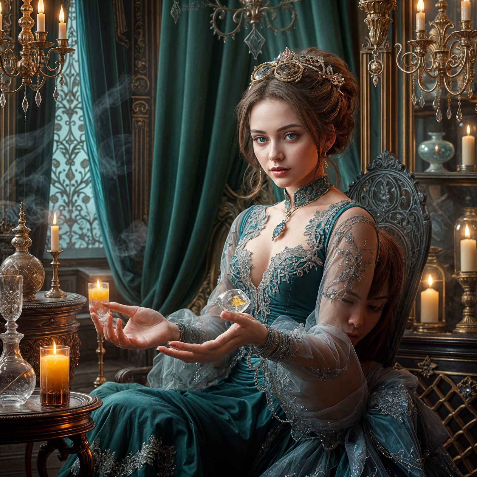 Enigmatic Alchemist Transforms Glass to Diamonds in Whimsica...