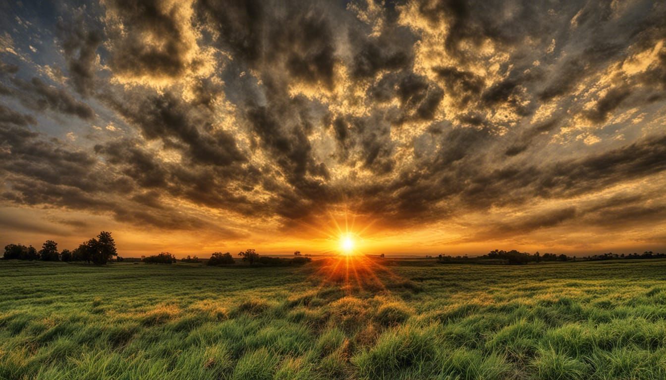 Sunrise Sunset Praise: An AI Interpretation