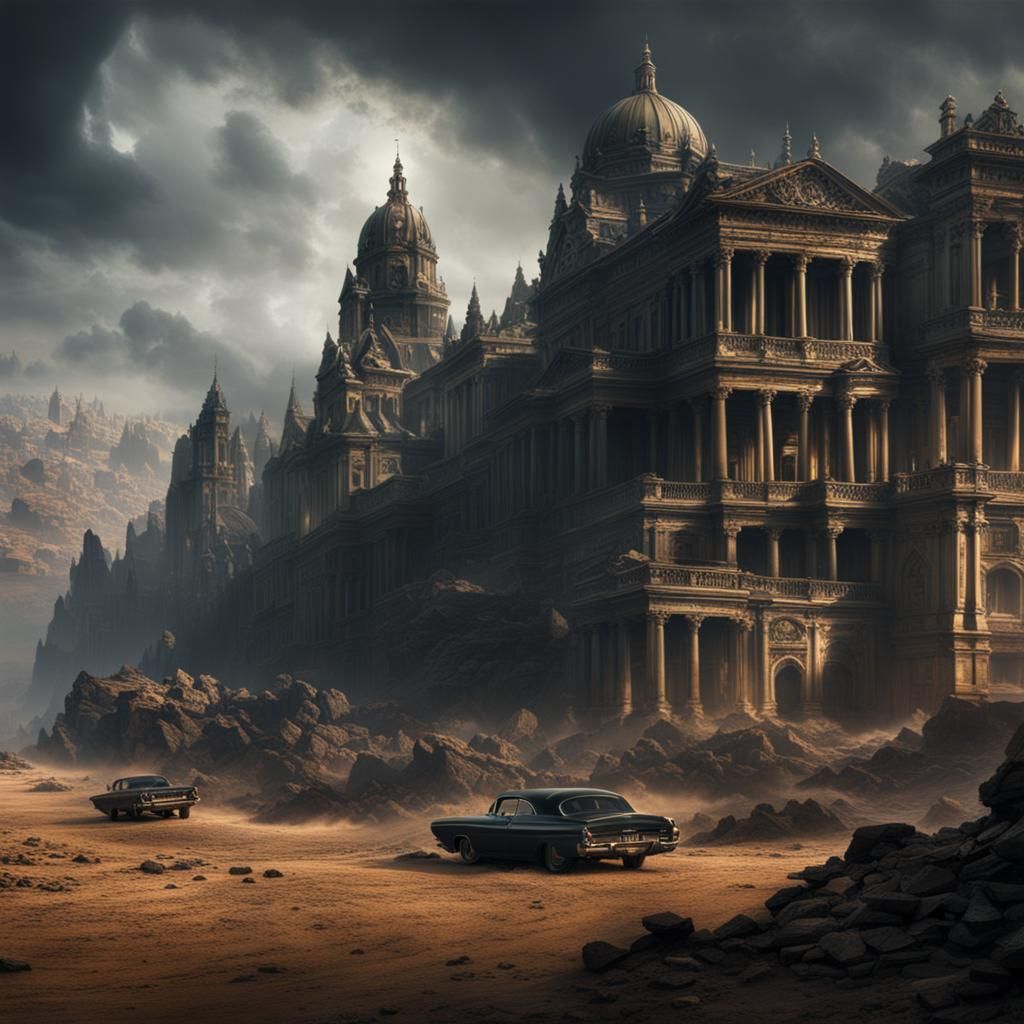 Epic Phantom in a Dramatic Digital Painting