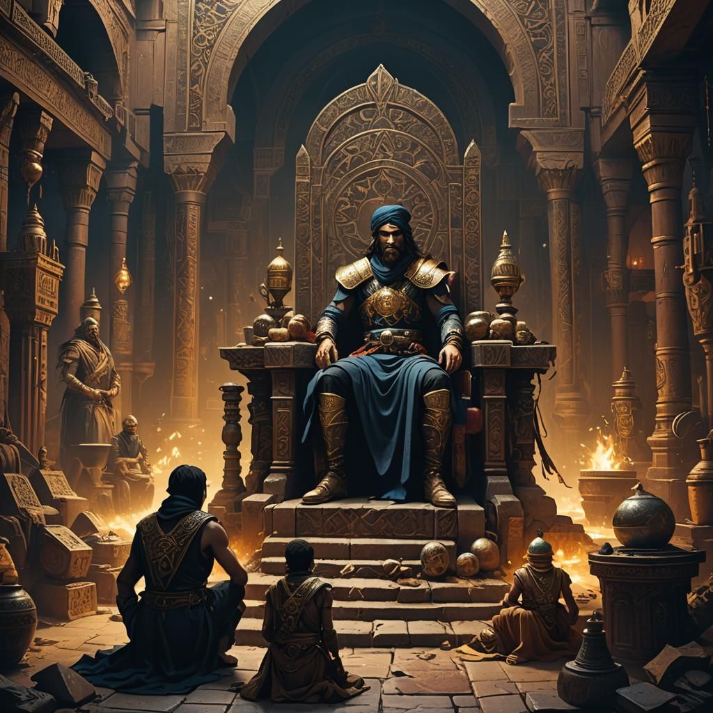 Prince of Persia: Fantasy Concept Art in Matte Painting Styl...