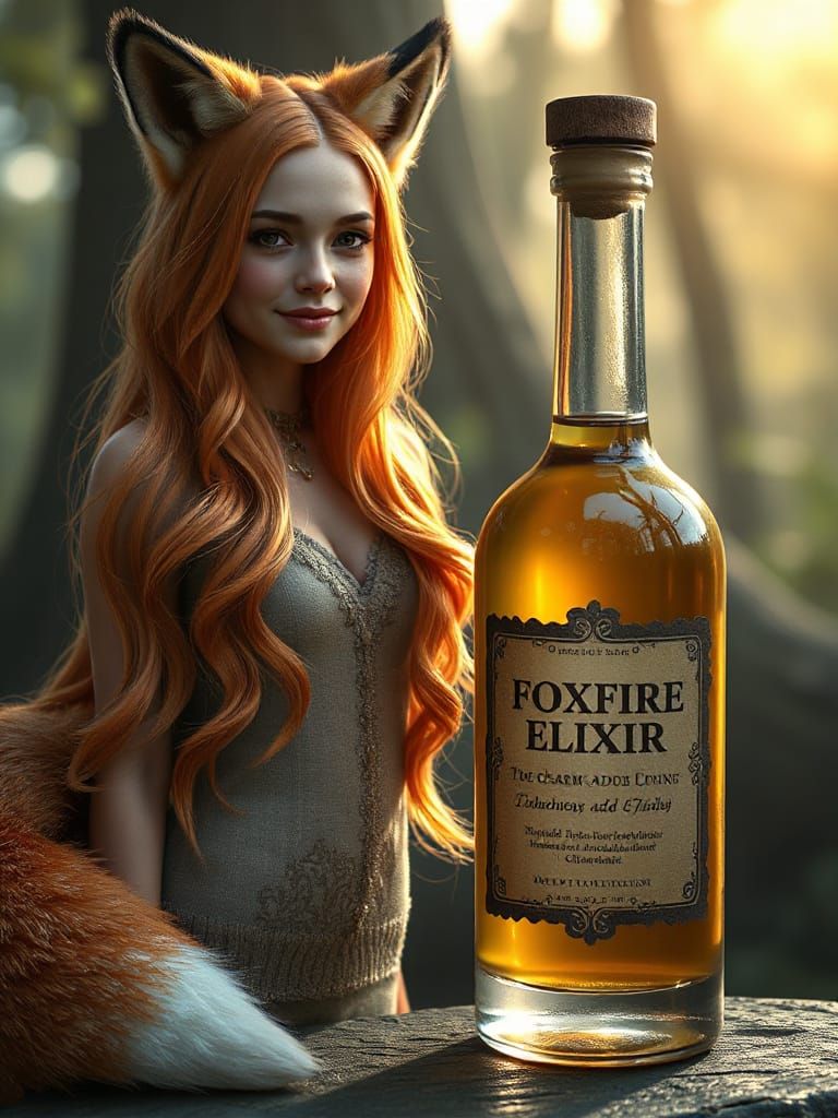 Enchanted Beauty with Foxfire Elixir