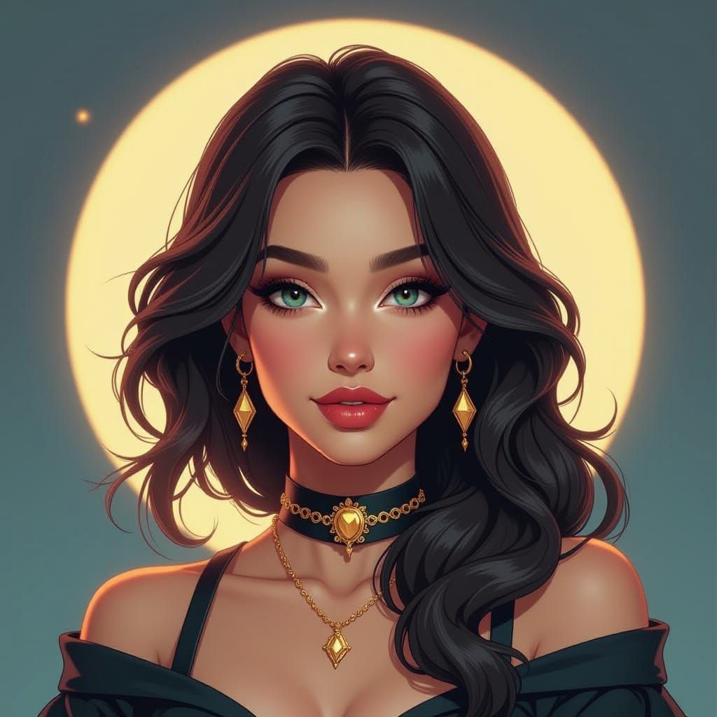 RavyFlux Portrait: Dynamic Concept Art