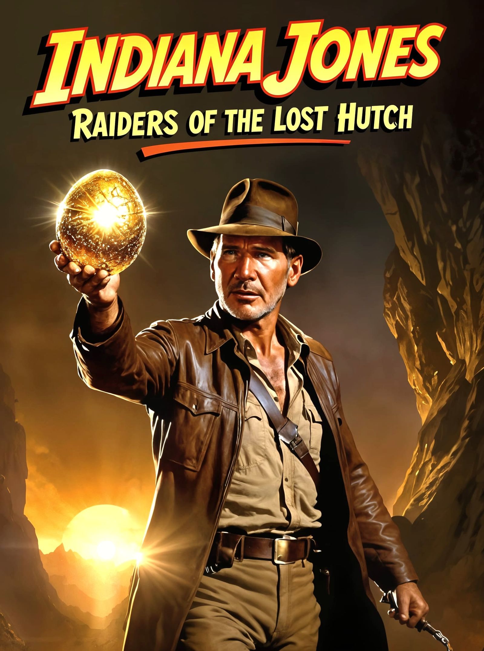 Indiana Jones Raiders of the Lost Hutch Movie Poster