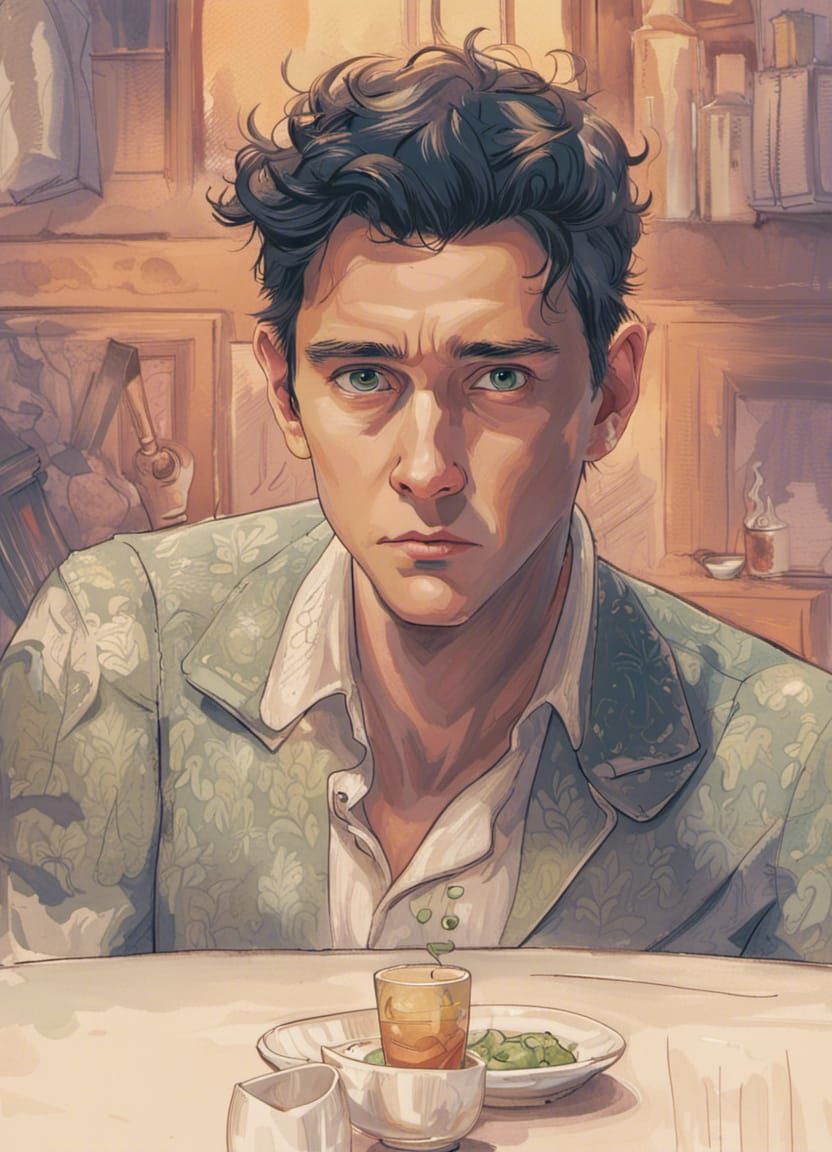 Loki Inspired Anime Portrait in Studio Ghibli Style