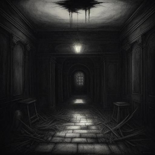 Dark Fantasy Fox Kit on Throne of Blood