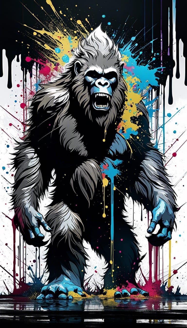 Painted Bigfoot