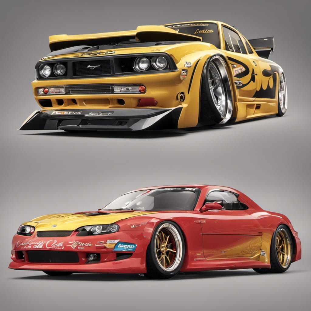 Cars Movie Tuner Cars Digital Art