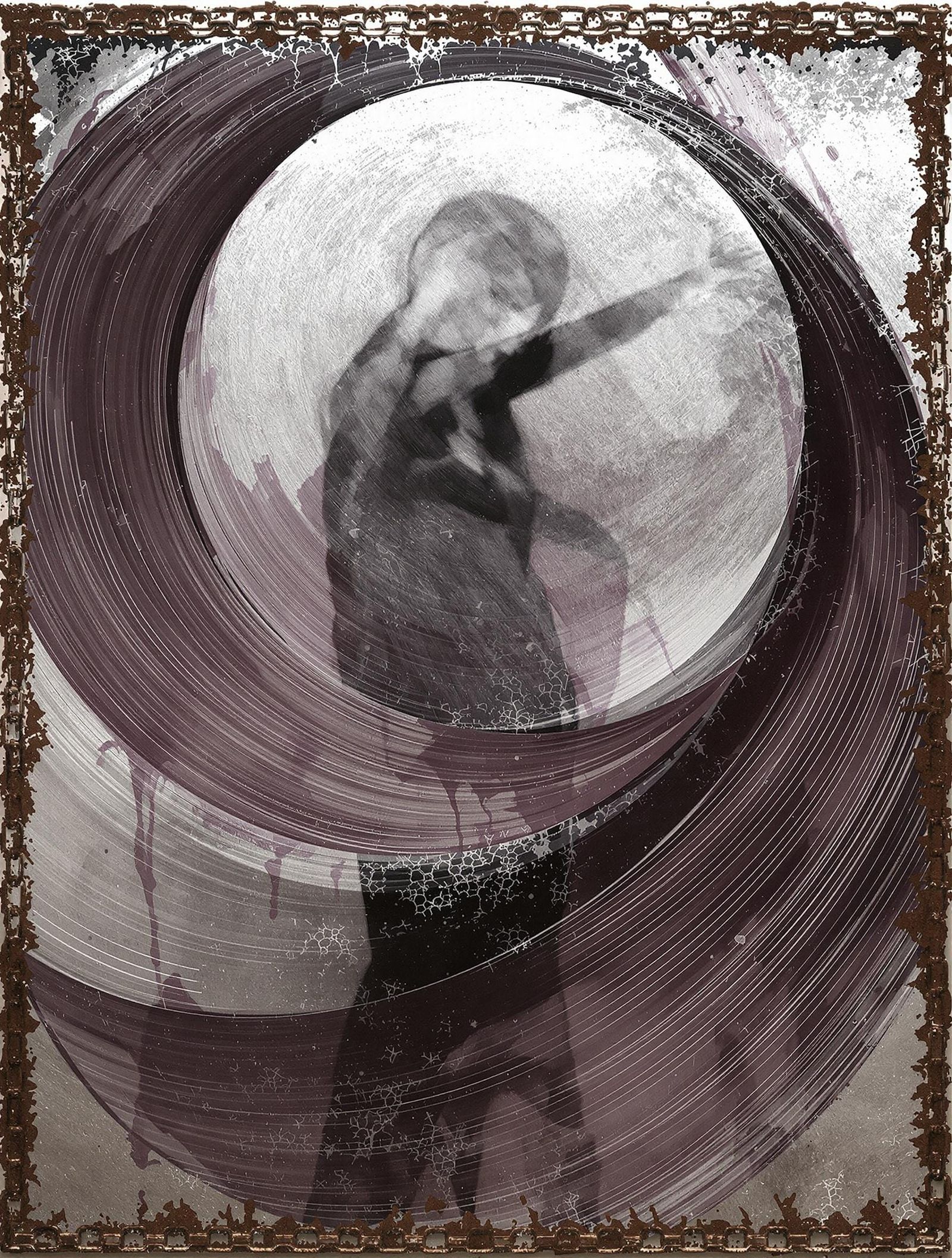 Surreal Monotype with Encaustic Techniques and Symbolic Natu...