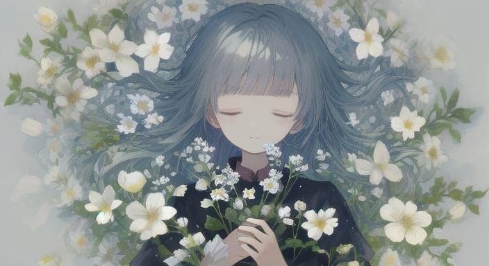 Innocence in Bloom: A Pure Depiction