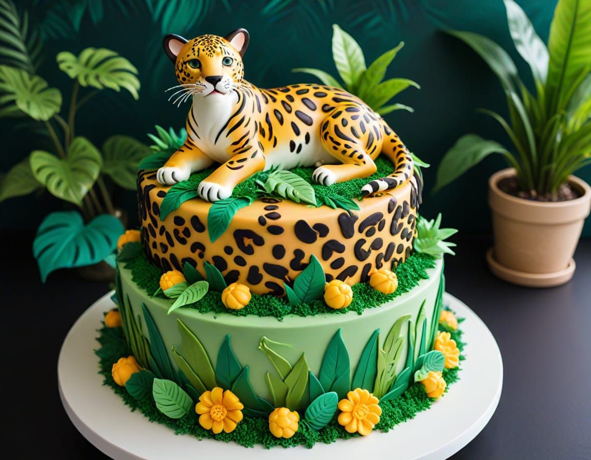 Jaguar Cake