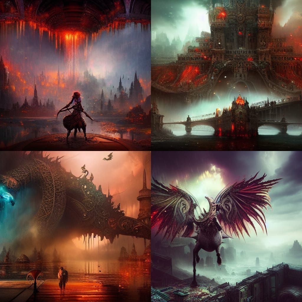 Life as a Video Game: Surreal Digital Painting