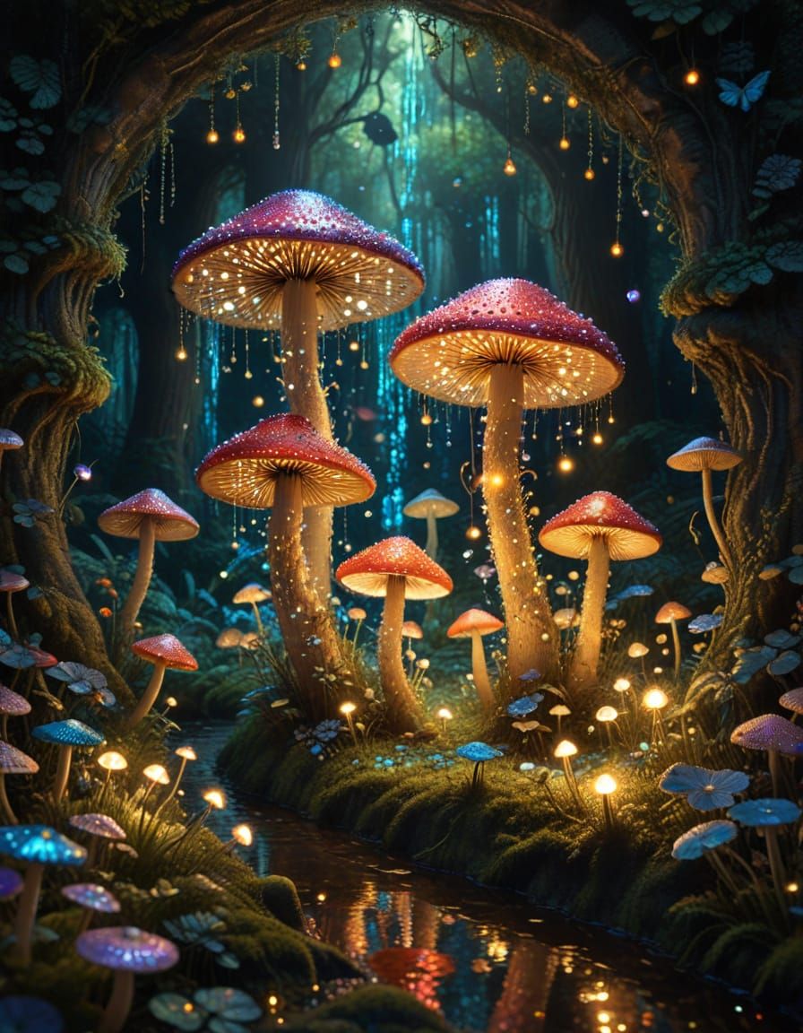 Mushroom forest!
