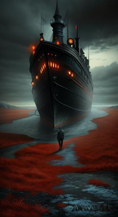 Peaky Blinders Leviathan in Frozen Redscale Wasteland