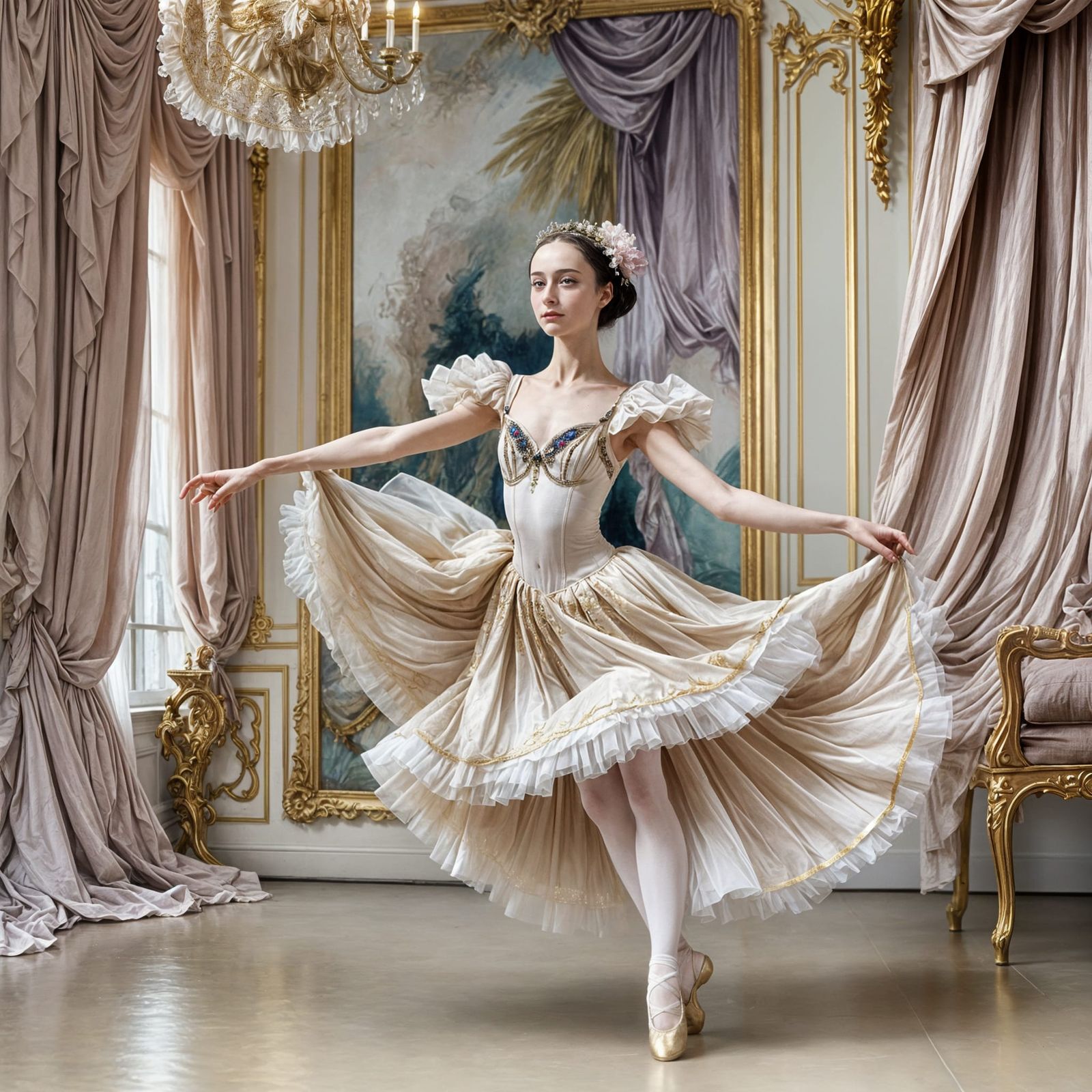 Anna Pavlova 

Famous Russian Prima Ballerina

Full body sce...