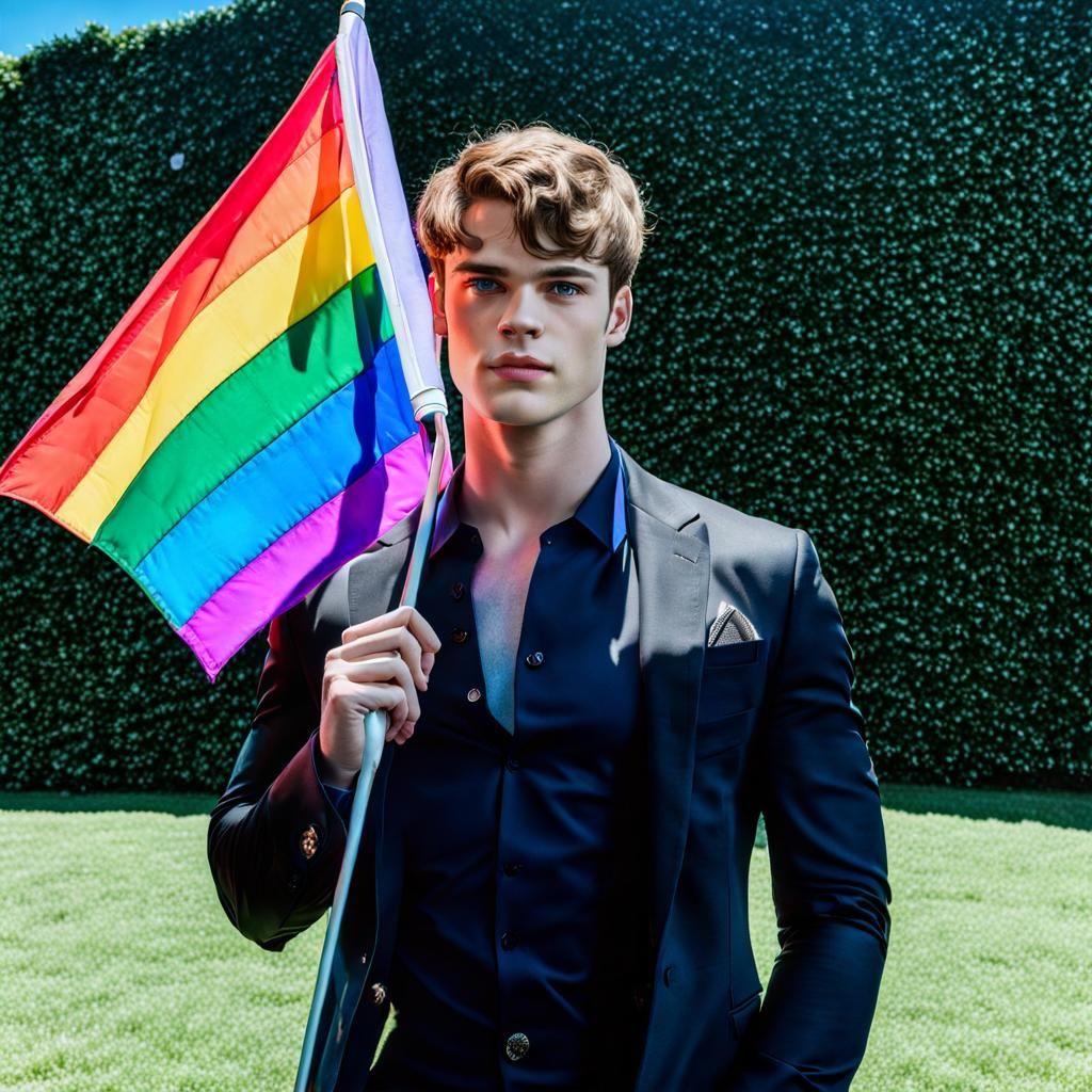 Technically not my celebrity crush, but he could be