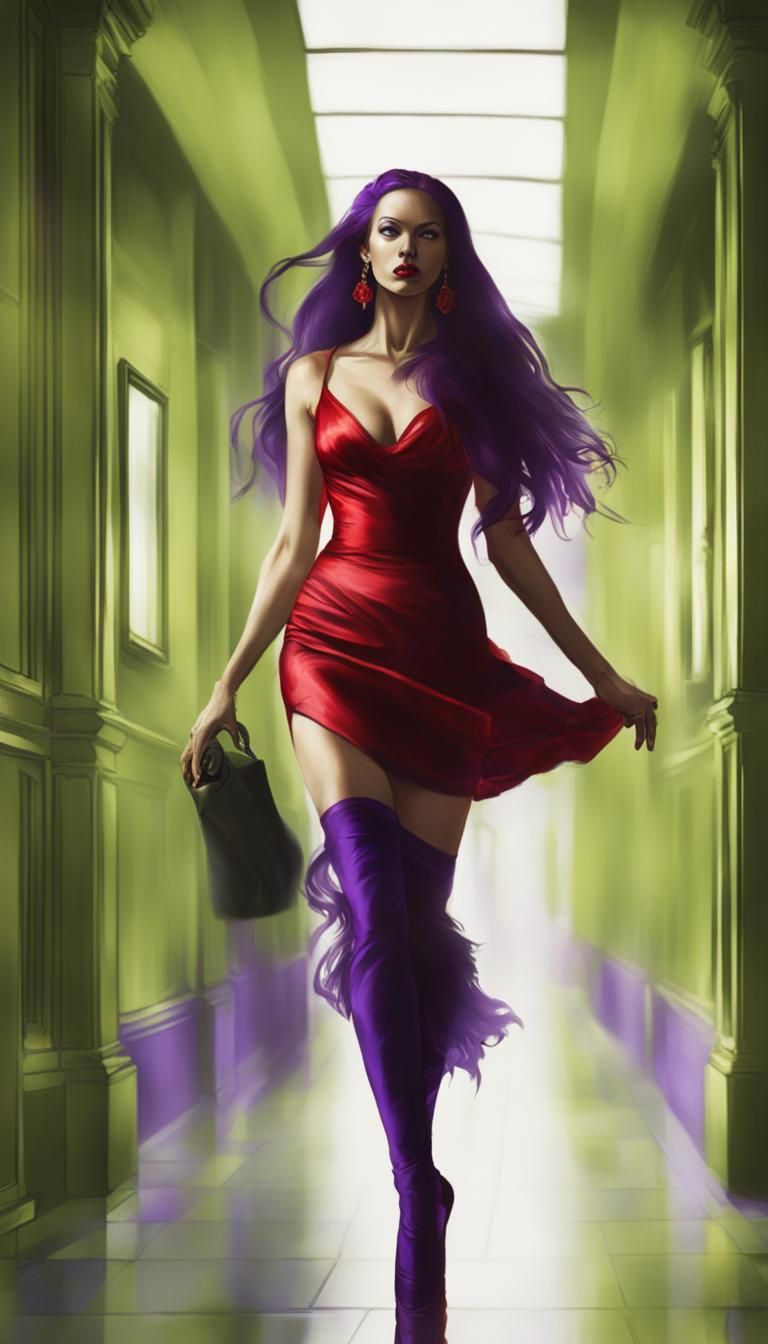 Walking down the Hallway