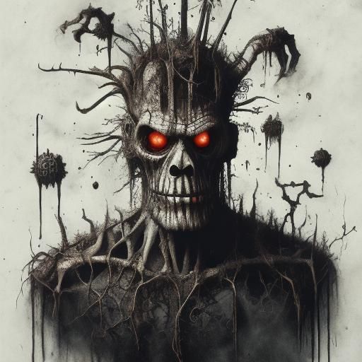 Frankenstein Monster Illustration in Gammell Style