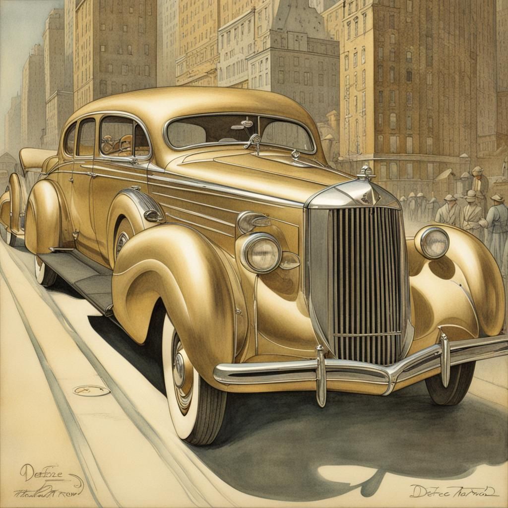 1950's Pierce Silver Arrow