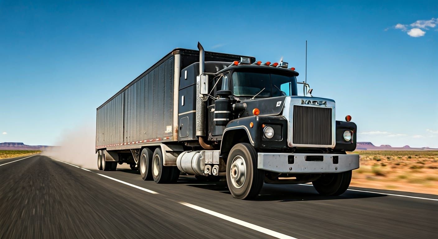 Mack RS-700 18-wheeler