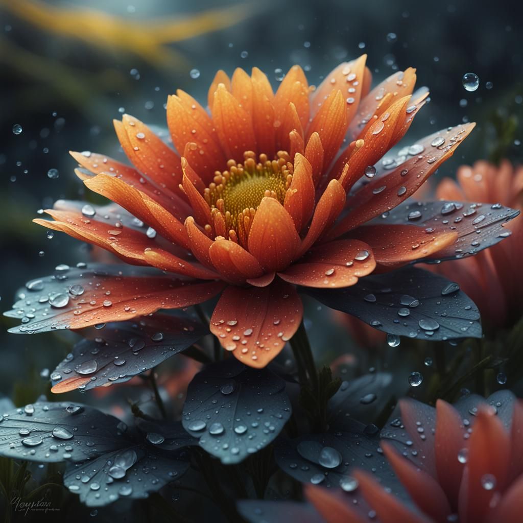 Dew-Kissed Lily of the Valley: A Macro Image