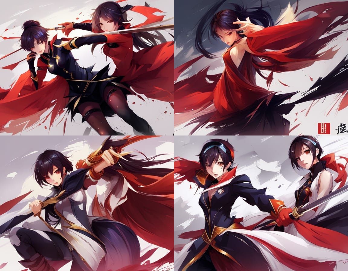 Photorealistic Portrait in Digital Painting Style