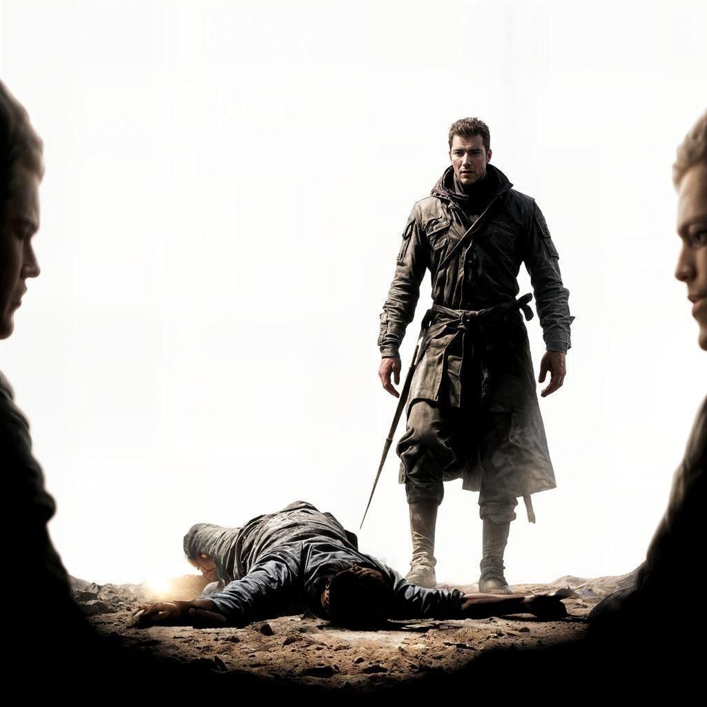 Man Standing Over Fallen Opponent