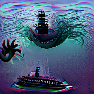 Submechanophobia: A Submerged Metal Structure