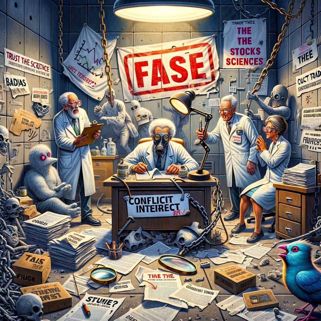 Dystopian Laboratory Exposes Scientific Deception in Satiric...