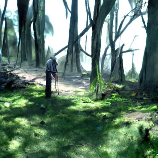 Lost in the Woods: A Detailed Matte Painting